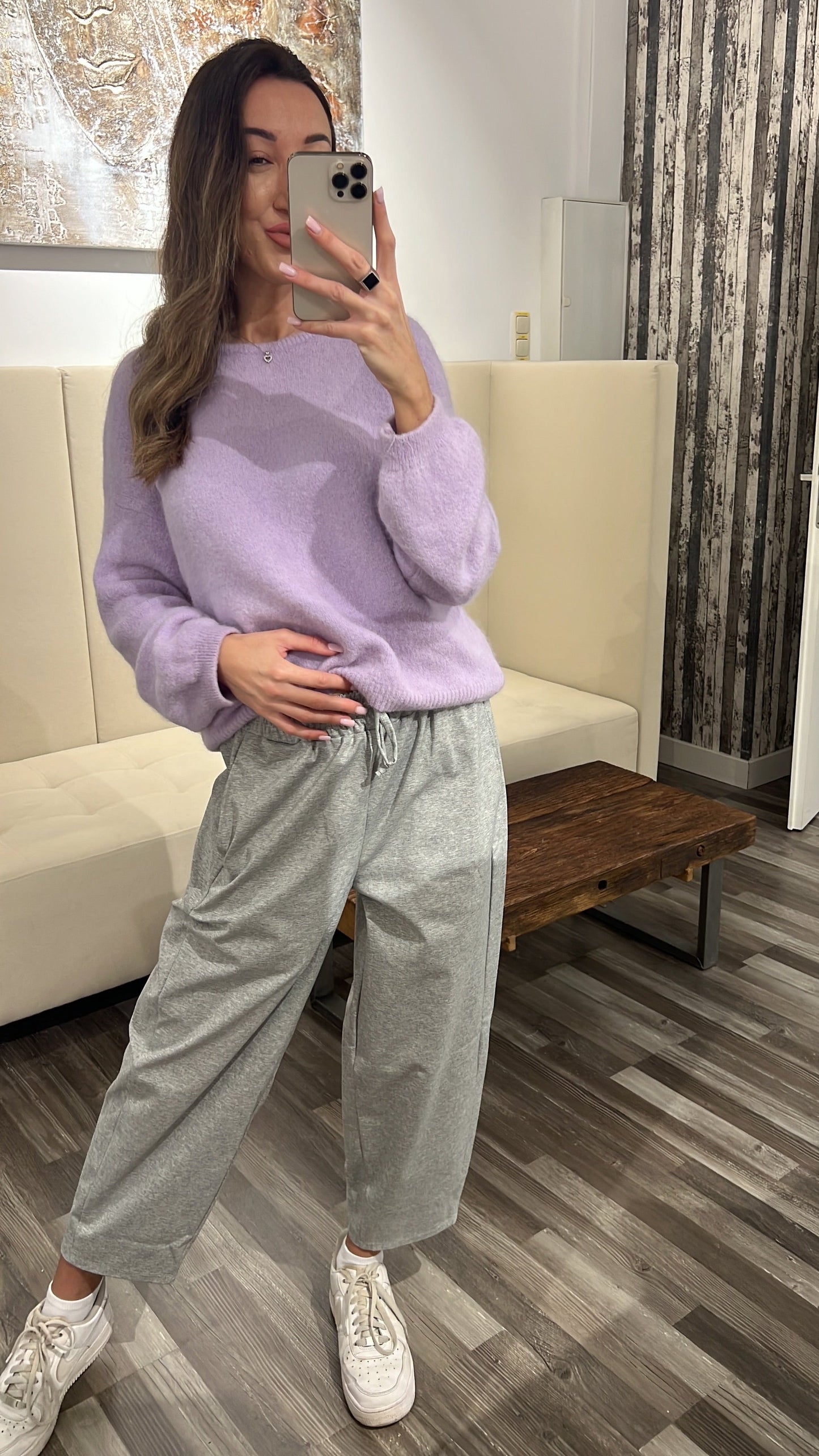 Pullover Veleni – Luxus Baby Alpaka Strick | Made in Italy