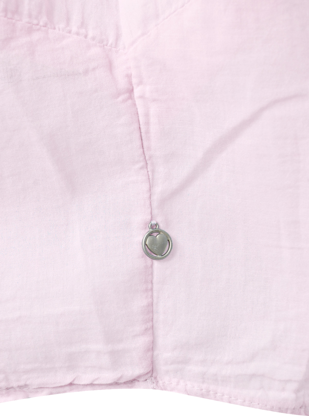 Heartkiss Damen Bluse Rosa – Leichte Oversize Bluse mit Knopfleiste
