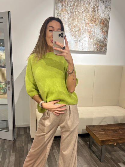 Pullover Vlecce – Baby Alpaka Feinstrick | Made in Italy