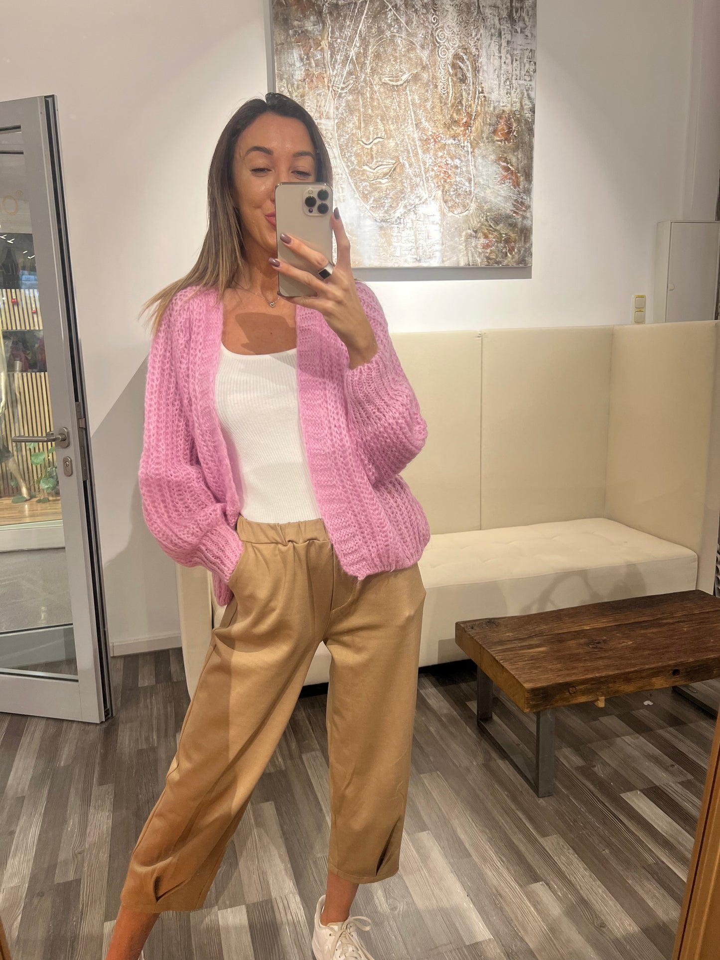 Strickjacke Vfides – Soft Mohair Cardigan