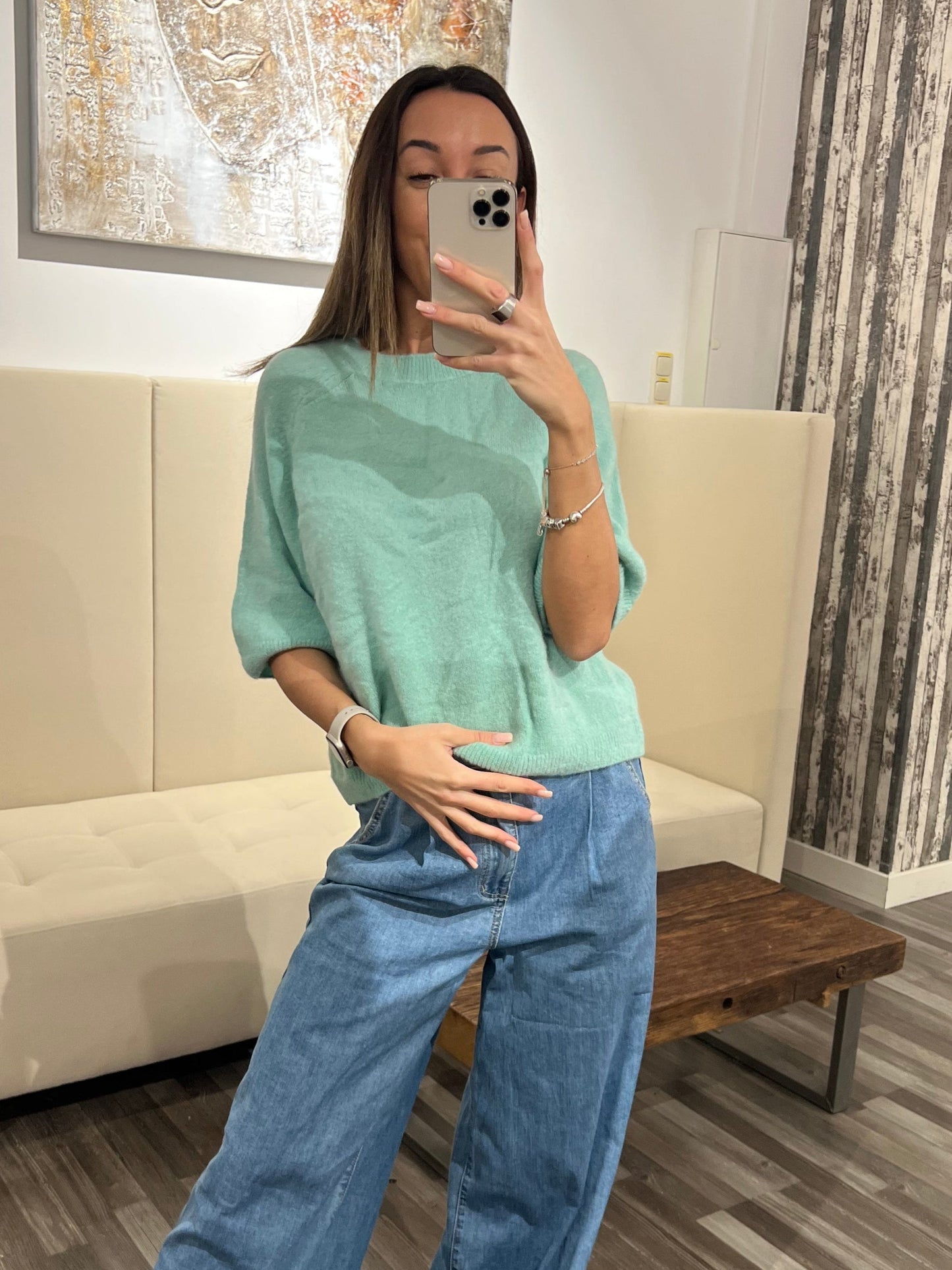 Pullover Vlecce – Baby Alpaka Feinstrick | Made in Italy