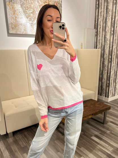 Pullover Vfeige – 100 % Baumwolle | Made in Italy