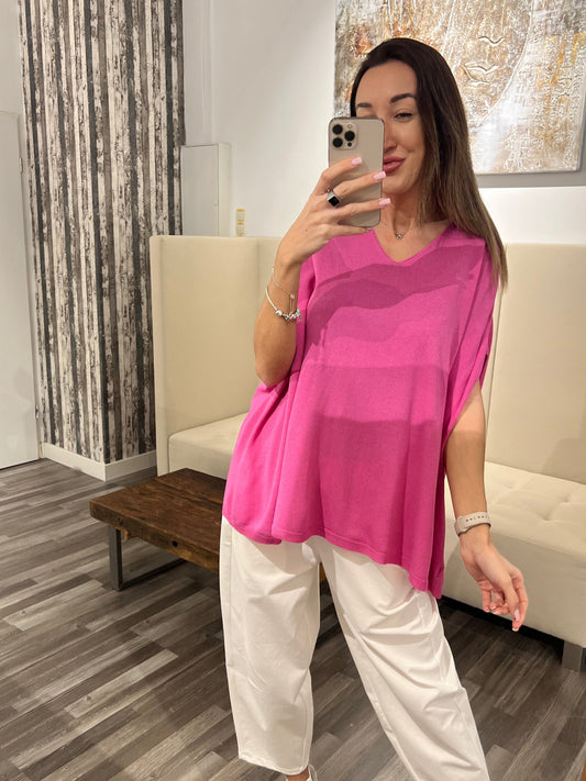 Pullover Vmiracel Frühling – Soft Flow Oversize | Made in Italy