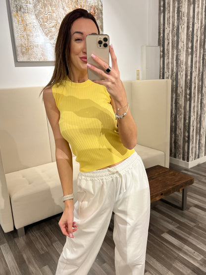 Top Vkleopatra – Modernes Rib-Top mit perfekter Silhouette