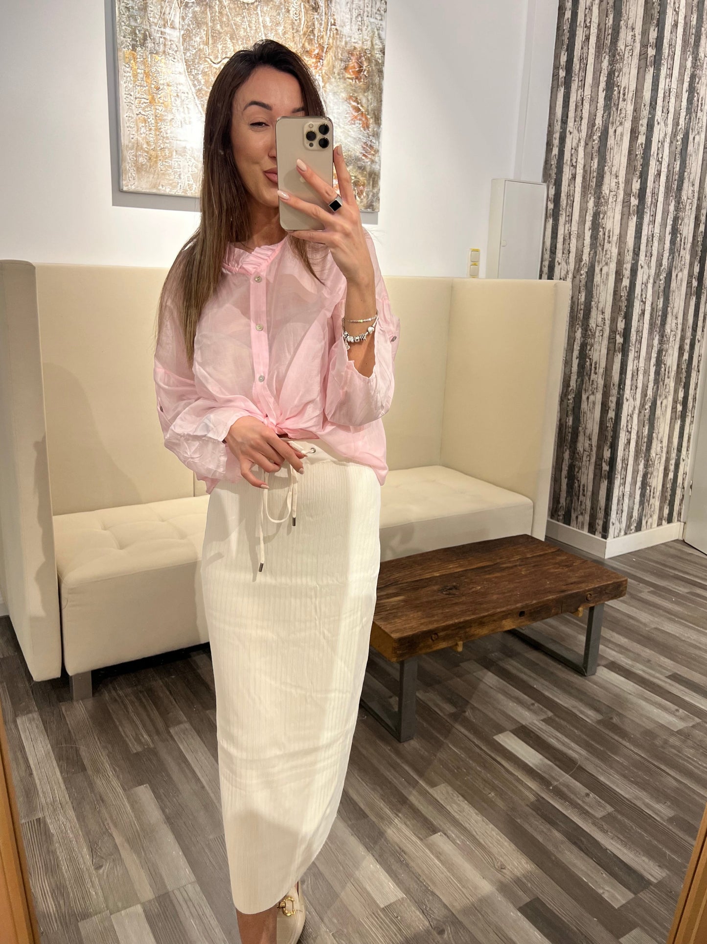 Rock Vmünchen – Eleganter Strick-Midirock