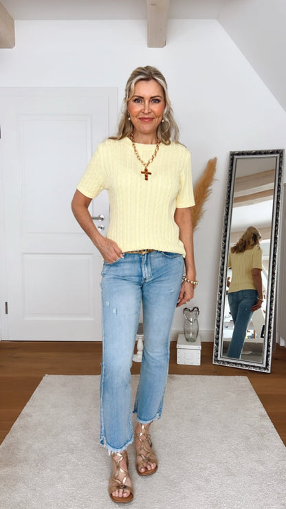 Jeans Vpesca – Slim Fit Denim mit modernem Cropped-Finish