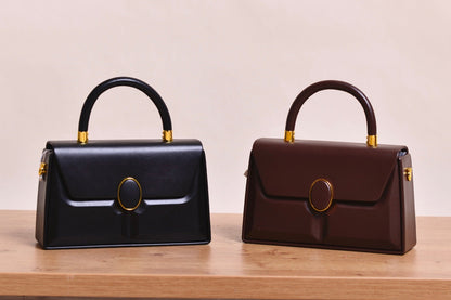 Tasche Vdoucy – Elegante Mini Handtasche mit goldenen Details