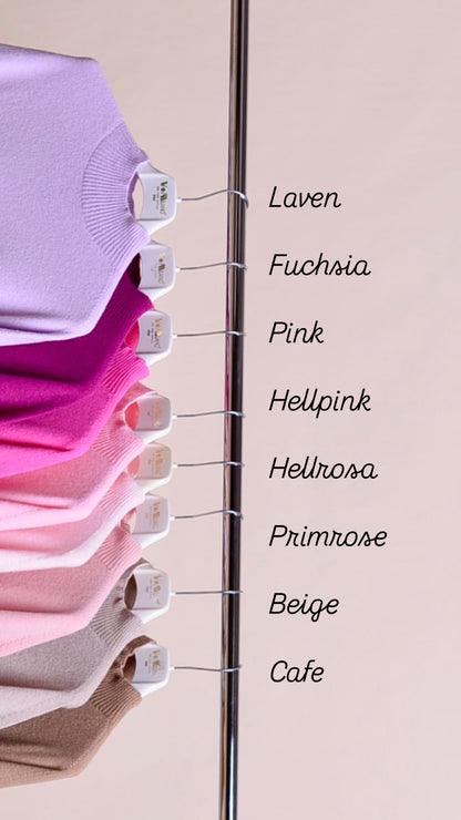 Pullover Vgraceful – Feinstrick mit modernem Stehkragen | Made in Italy