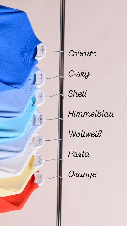 Pullover Vgraceful – Feinstrick mit modernem Stehkragen | Made in Italy