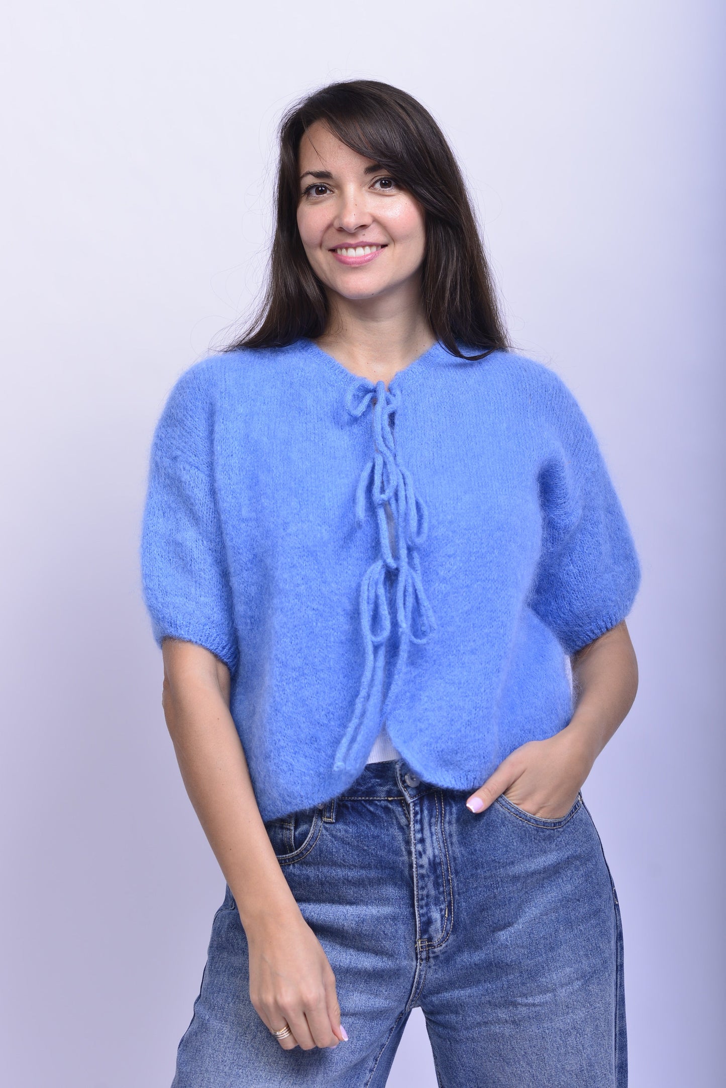 Jacke Vbogdana – Mohair Cardigan | Made in Italy