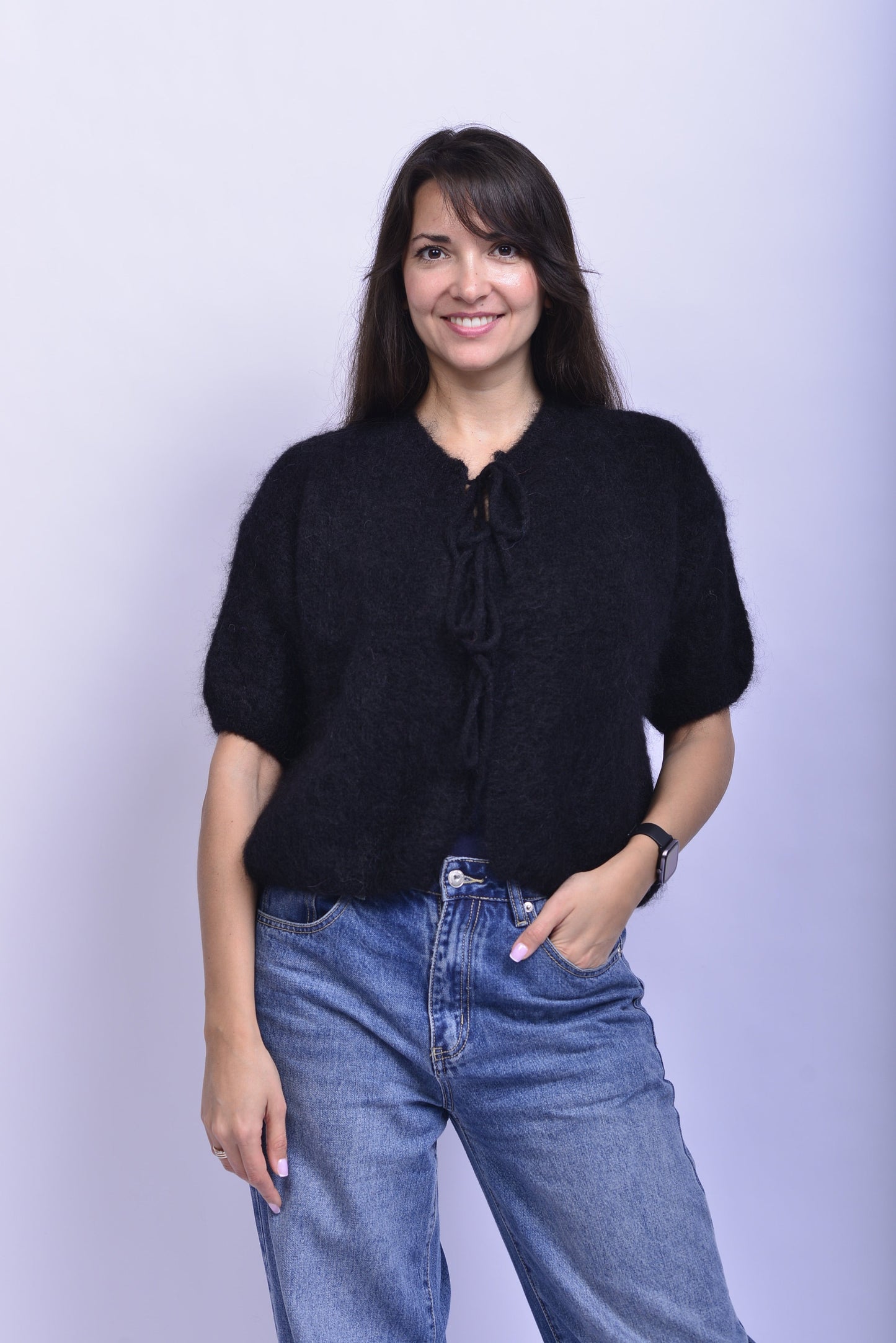 Jacke Vbogdana – Mohair Cardigan | Made in Italy