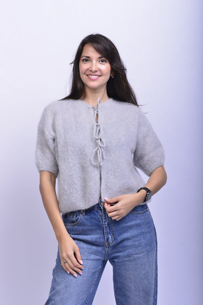 Jacke Vbogdana – Mohair Cardigan | Made in Italy