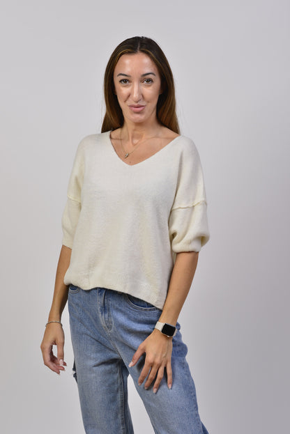 Shirt Valejandra – Feinstrick mit Baby Alpaka