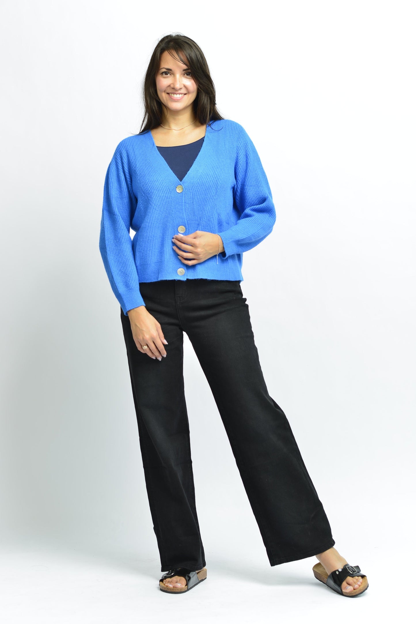 Jacke Vouro – Feinstrick Cardigan | Made in Italy