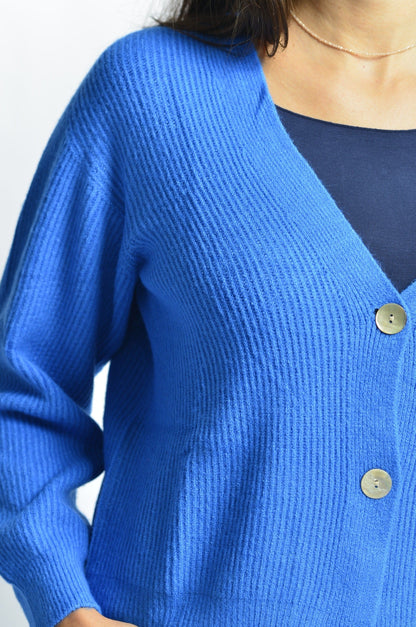 Jacke Vouro – Feinstrick Cardigan | Made in Italy