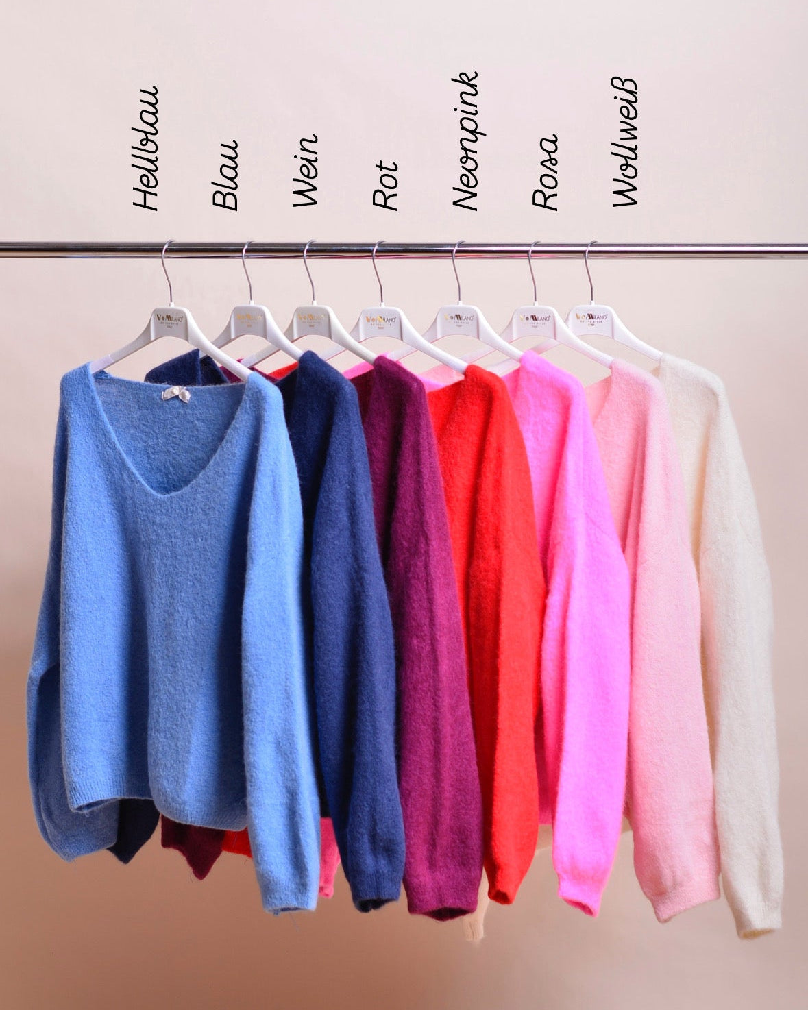 Pullover Vfeline – Premium Baby Alpaka | Made in Italy