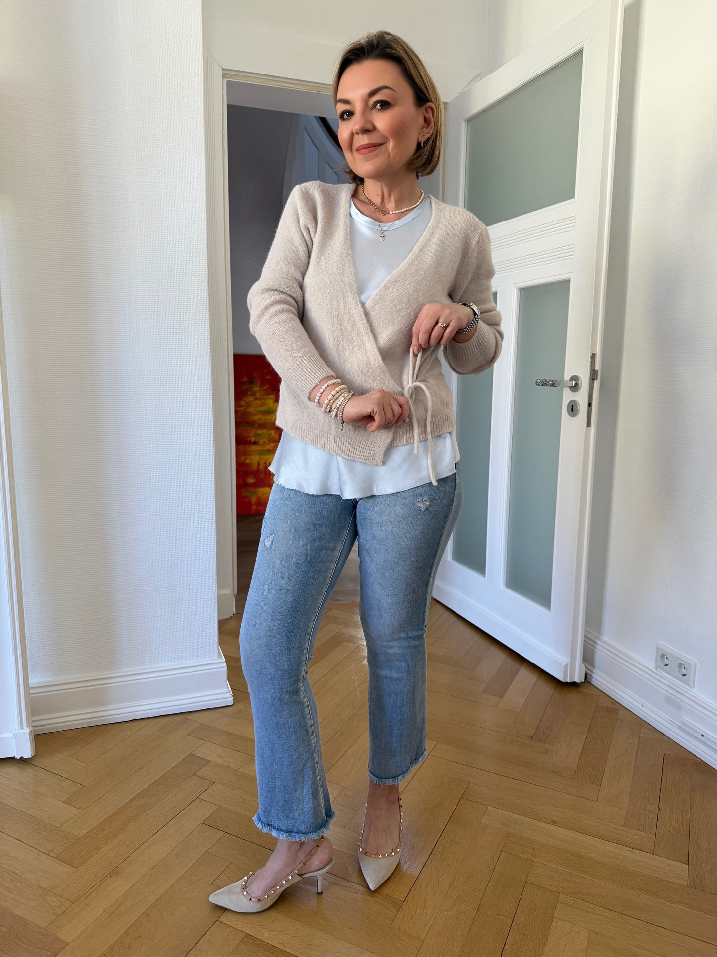 Jeans Vpesca – Slim Fit Denim mit modernem Cropped-Finish
