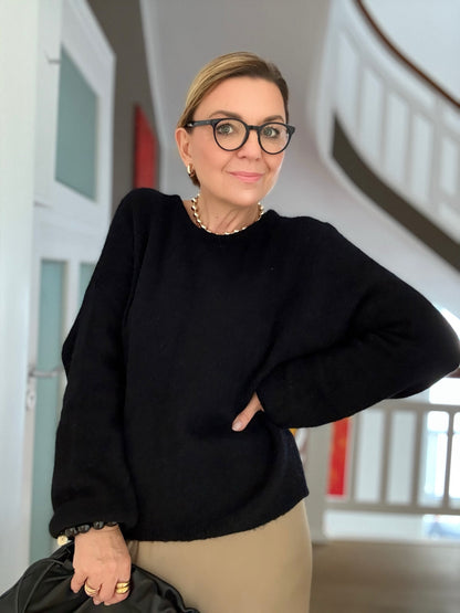 Pullover Veleni – Luxus Baby Alpaka Strick | Made in Italy