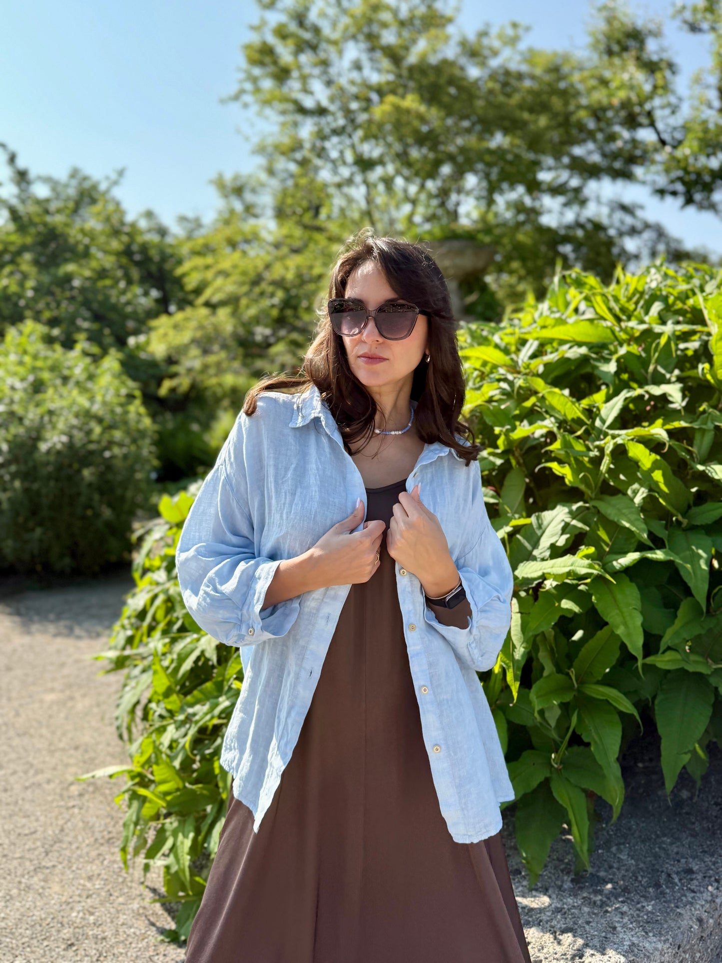 Bluse Vpeine – Sommerliche Leichtigkeit aus Leinen