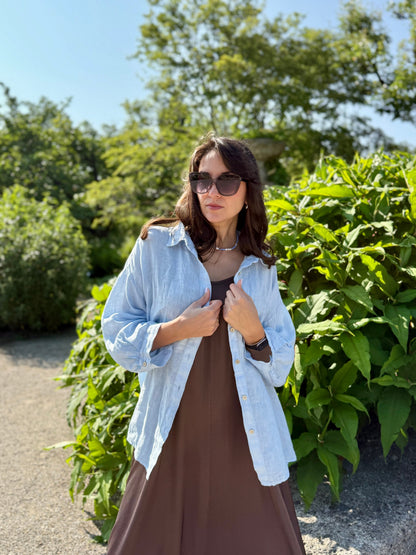 Bluse Vpeine – Sommerliche Leichtigkeit aus Leinen