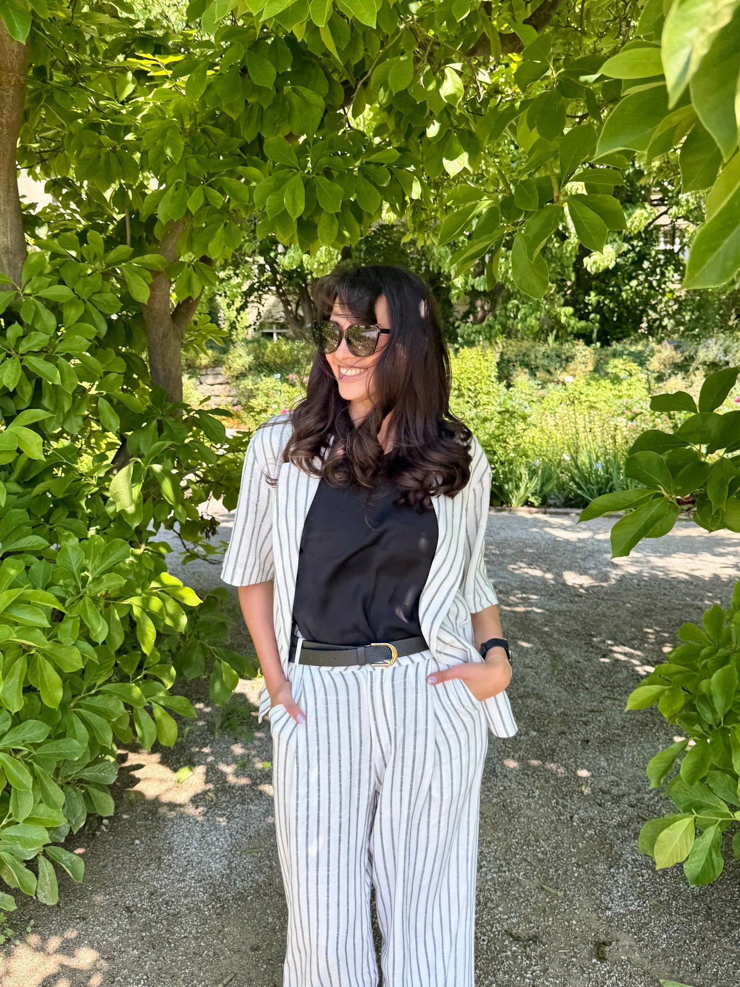 Top Vamanicato – Edles Satin-Top mit fließendem Fall