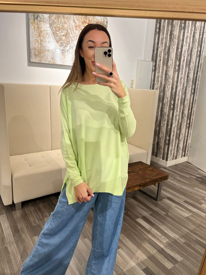 Pullover Vdulcie – Feinstrick Oversize | Made in Italy