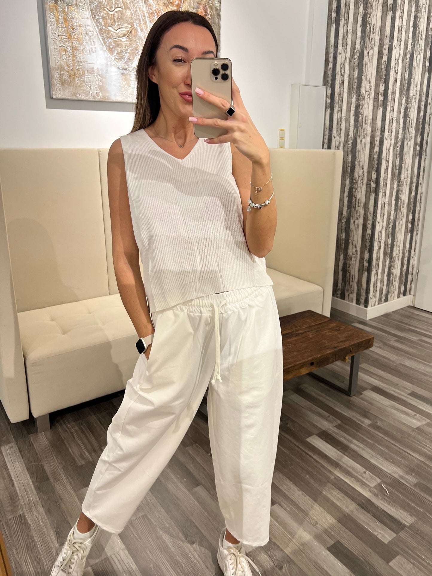 Pullunder Vnarcissa – Leichter Modal-Feinstrick | Made in Italy