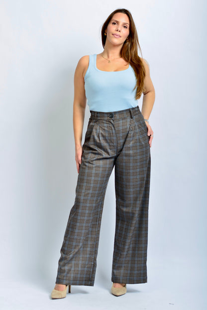 Top Vcindy – Geripptes Basic-Top | Made in Italy