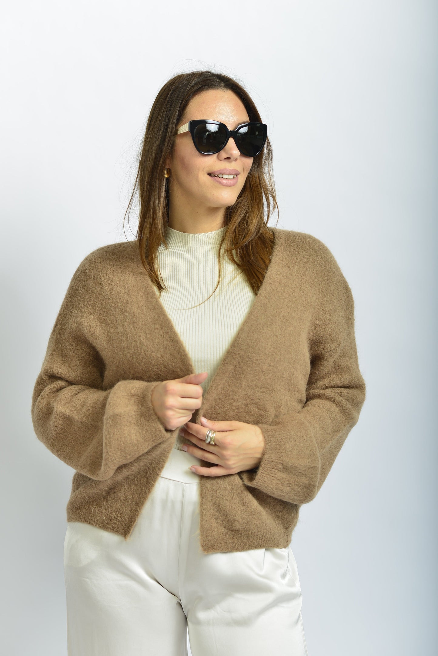 Strickjacke Vtimea – Baby Alpaka Luxury Cardigan