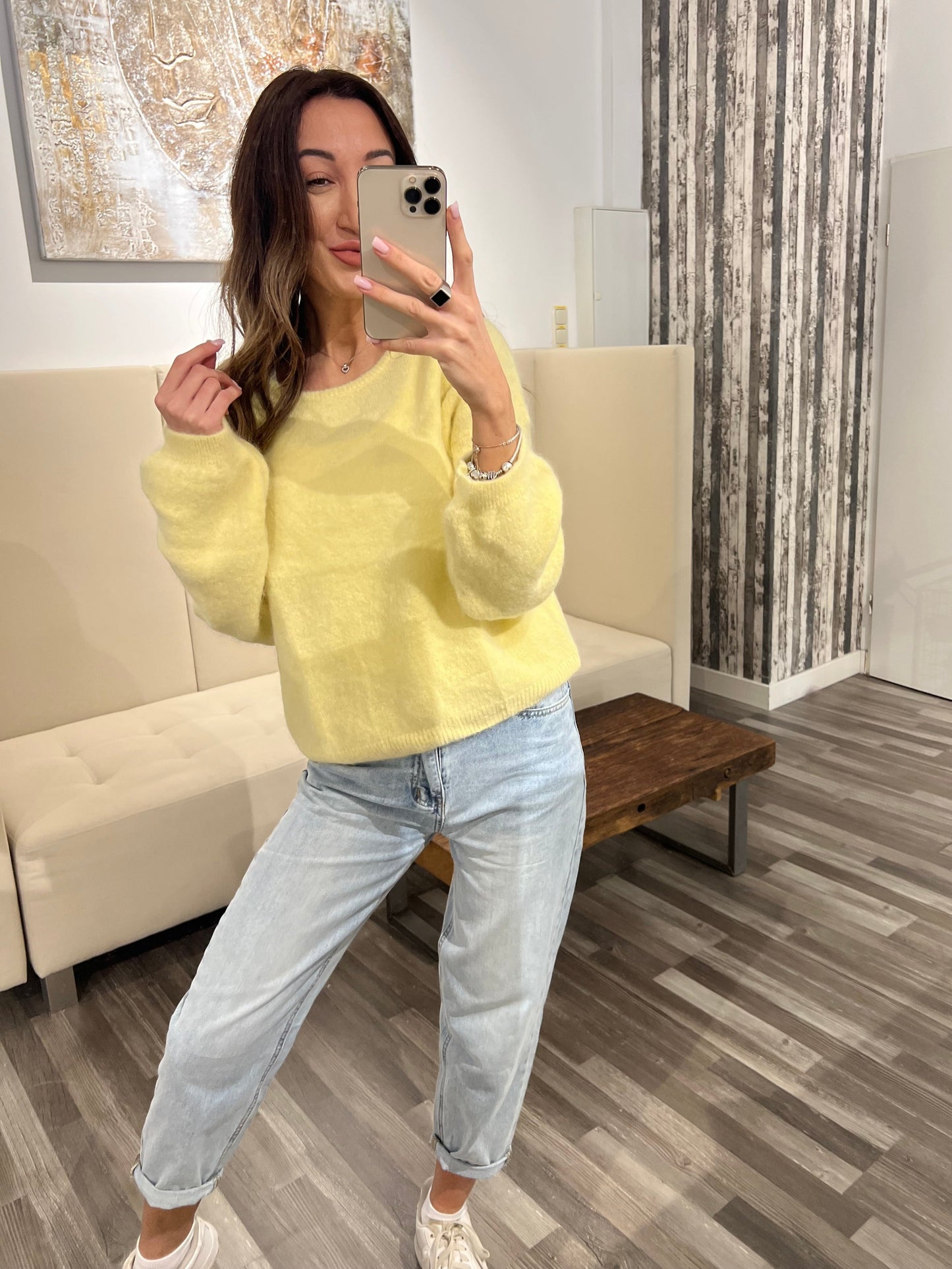 Pullover Veleni – Luxus Baby Alpaka Strick | Made in Italy