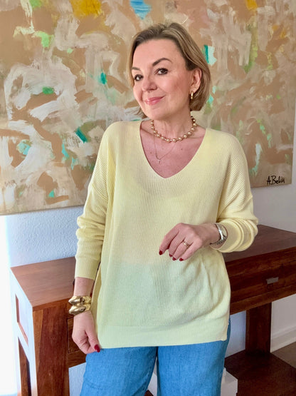 Pullover V. Alisha – Soft Modal Comfort | Made in Italy