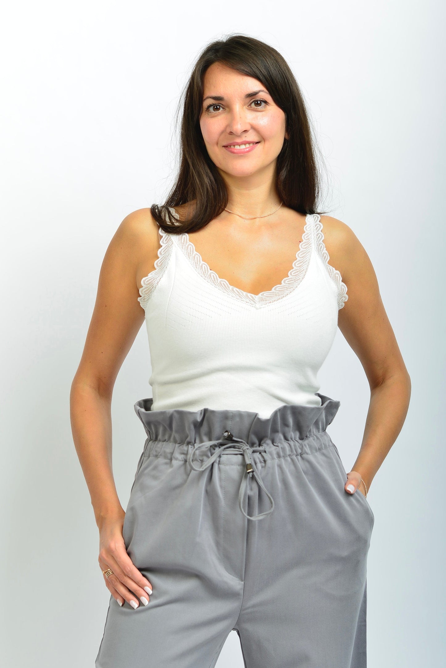 Top Vselena – Feines Spitzentop | Made in Italy