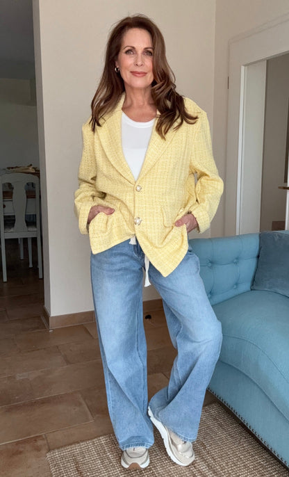 Blazer Vrapunzel – Modern Tweed Chic