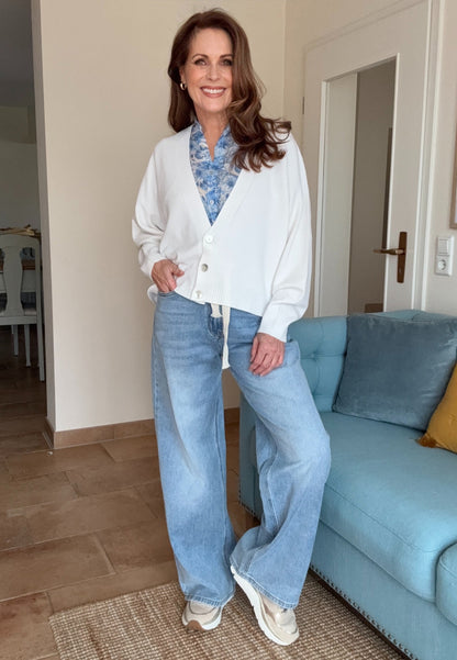 Feinstrickjacke V. Joy – Modern Chic Cardigan