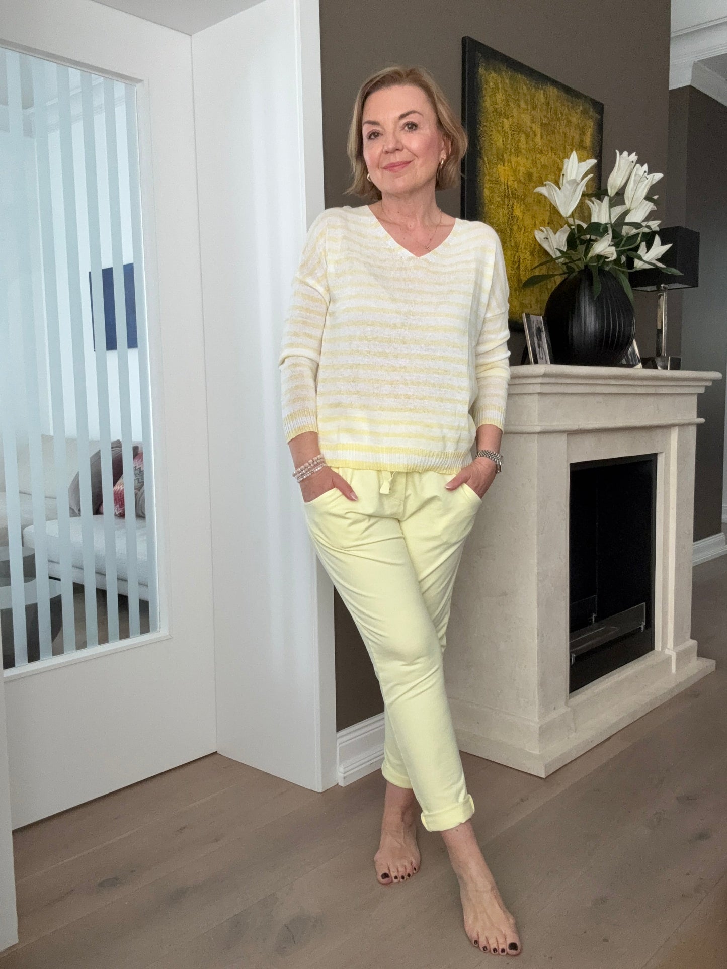 Pullover Vbirne – 100 % Baumwolle | Made in Italy