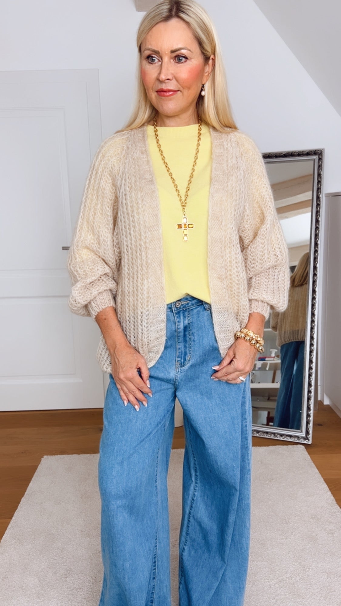 Strickjacke Vfides – Soft Mohair Cardigan