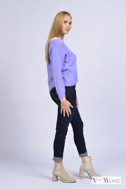 Strickjacke Vflauschig – Soft Alpaka Blend Cardigan