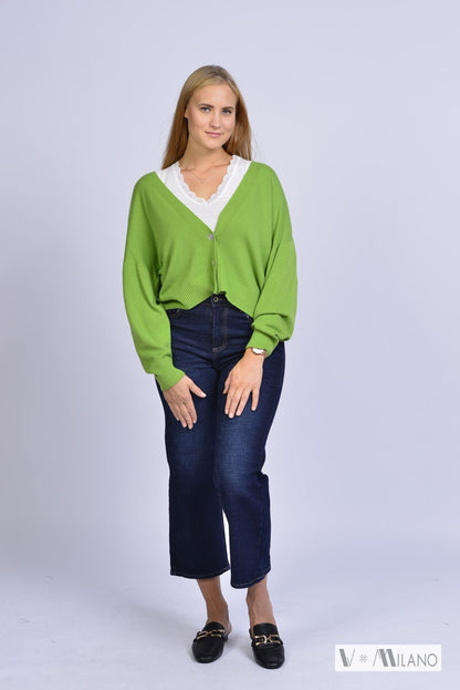 Feinstrickjacke V. Joy – Modern Chic Cardigan