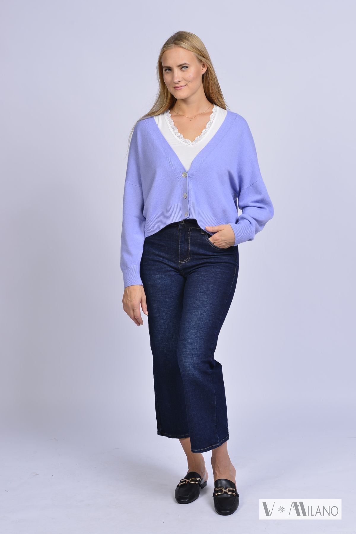 Feinstrickjacke V. Joy – Modern Chic Cardigan