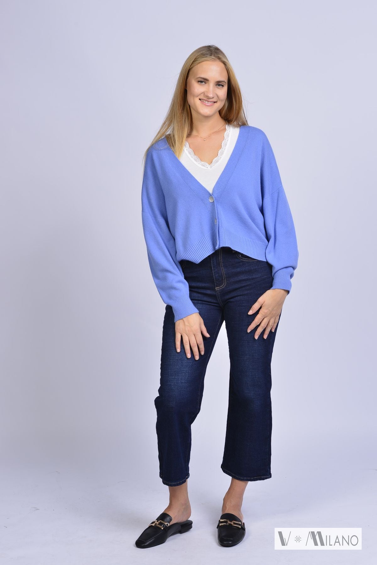 Feinstrickjacke V. Joy – Modern Chic Cardigan