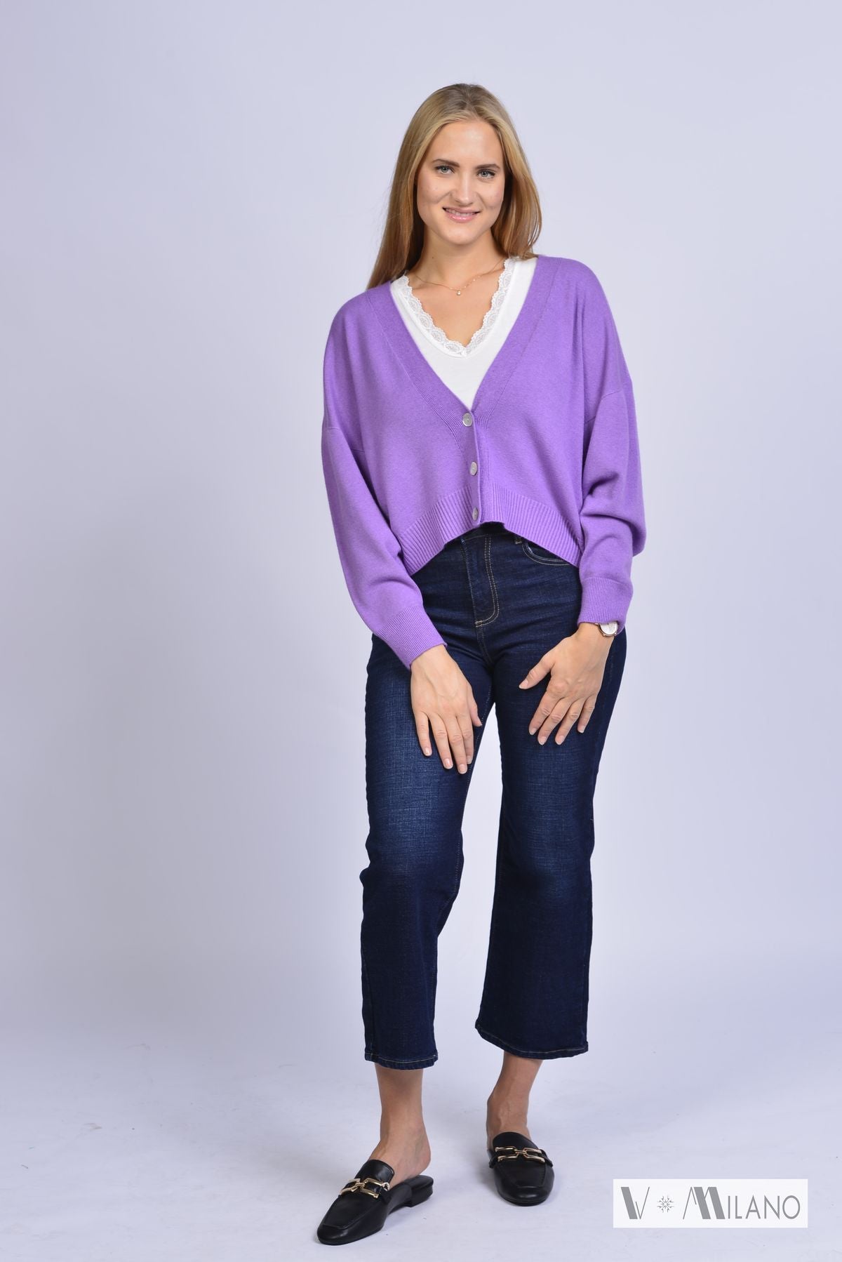 Feinstrickjacke V. Joy – Modern Chic Cardigan