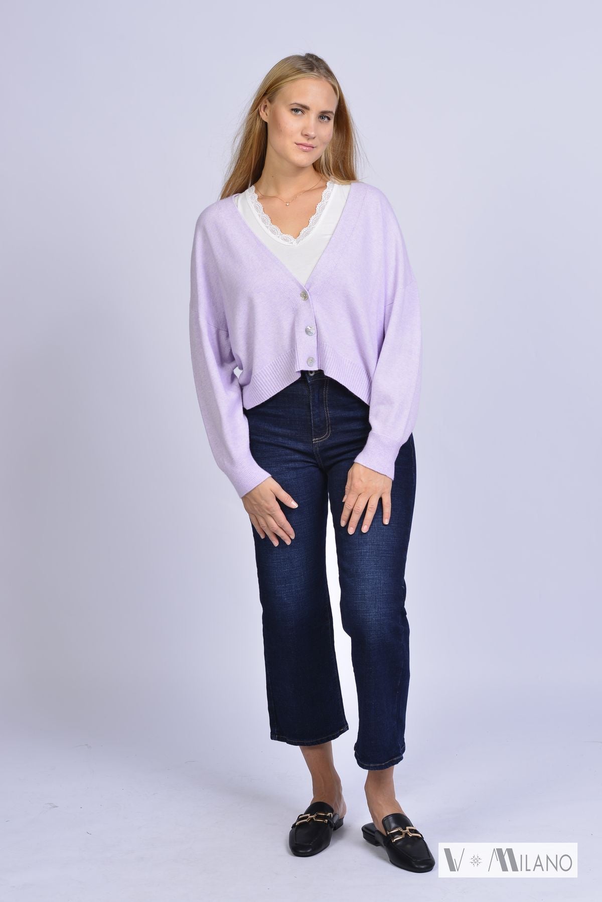 Feinstrickjacke V. Joy – Modern Chic Cardigan