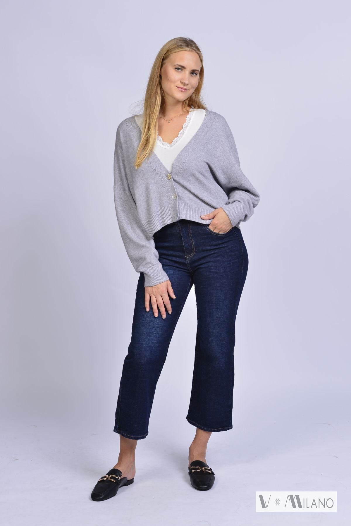 Feinstrickjacke V. Joy – Modern Chic Cardigan