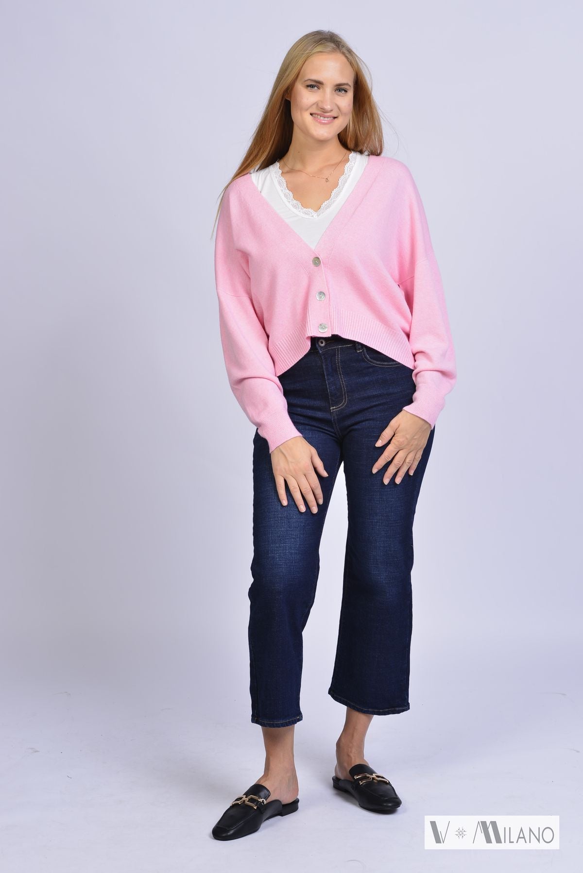 Feinstrickjacke V. Joy – Modern Chic Cardigan