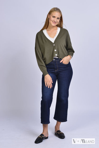 Feinstrickjacke V. Joy – Modern Chic Cardigan