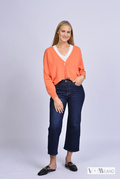 Feinstrickjacke V. Joy – Modern Chic Cardigan