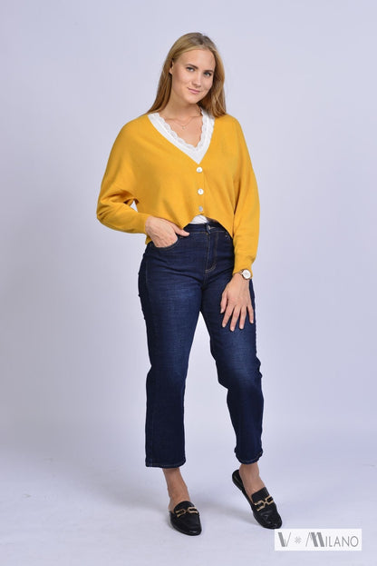 Feinstrickjacke V. Joy – Modern Chic Cardigan