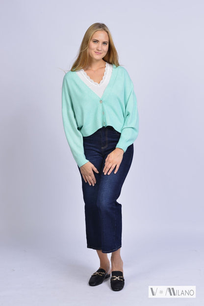 Feinstrickjacke V. Joy – Modern Chic Cardigan