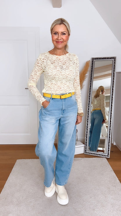 Pullover Vamelia – Feminine Lace Chic | Made in Italy