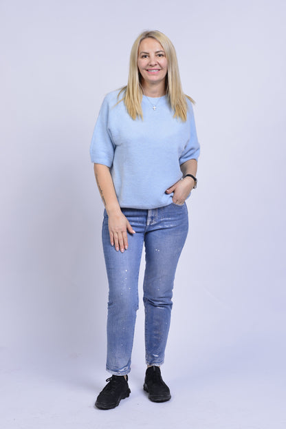 Pullover Vlecce – Baby Alpaka Feinstrick | Made in Italy